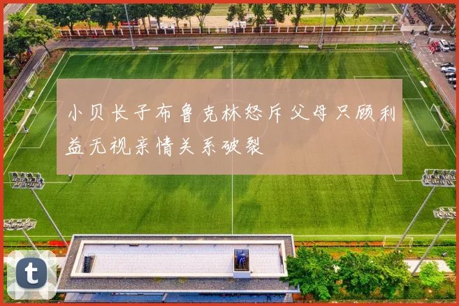 小贝长子布鲁克林怒斥父母只顾利益无视亲情关系破裂